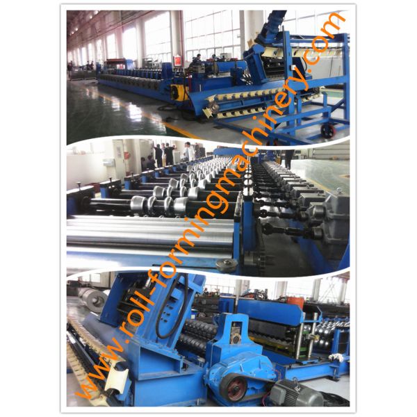 PLC контролирует крен 18 станций гофрированный сталью формируя машину для силосохранилища