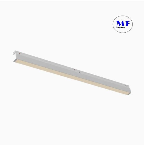 Luz lineal magnética LED 20W 30W 4000K 6000K Dali Dim Impermeable Sensor inteligente Plástico Hotel Techo Cantina Tienda de ropa de café