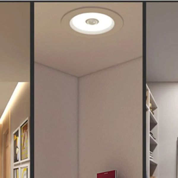 80 Ra Aluminum 5W LED Fire Emergency Exit Rechargeable Sensor Light for House Safety