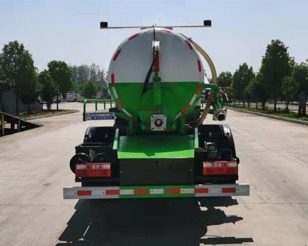 High Pressure Water Cleaning Pure Electric Vacuum Sewage Suction Truck