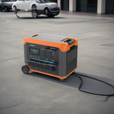 Smart Portable Solar Generator 6000W For EV Charging / Whole Home Backup System