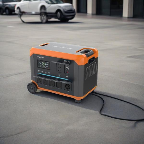 Smart Portable Solar Generator 6000W For EV Charging / Whole Home Backup System