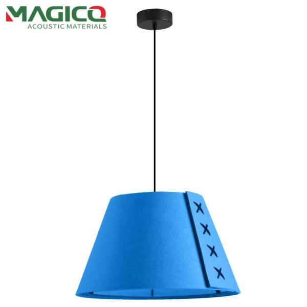 Handmade Indoor Brown Polyester Fiber Lampshade Design Lighting Master Bedroom Pendant Light Shade