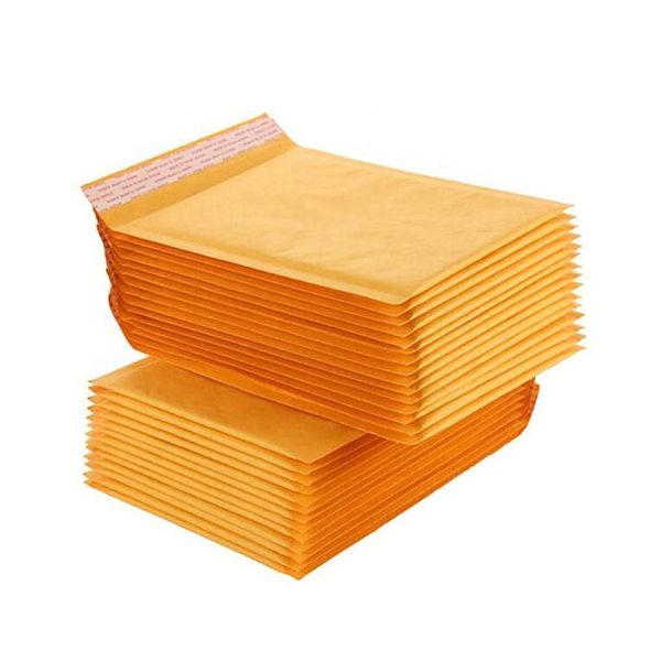 30 Micron Self Seal Waterproof Kraft Bubble Mailer Padded Envelopes