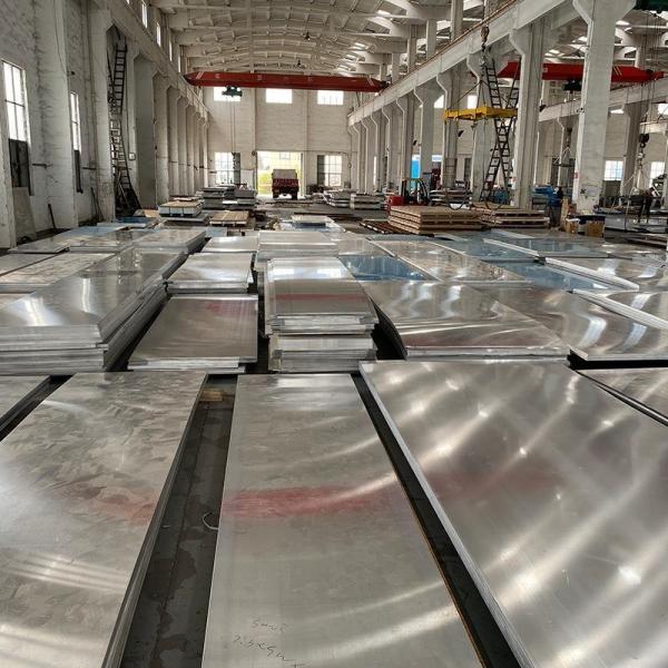 1050 Aluminum Alloy Sheet with ASTM 5A06 H112 5754 Ys MPa 195-503 Hardness 60-150