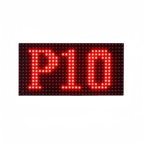 Single Green LED Panel for Indoor Display 32*16 Resolution 4s Scan Mode DIP Technology