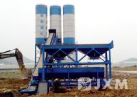 165.5kw Stationary Concrete Batching Plant Equipment 90 Cubic Meters