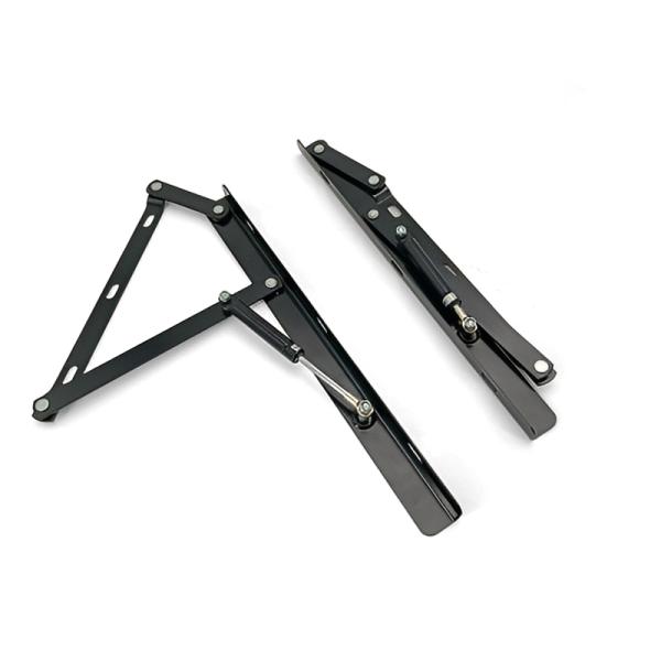 Hardware Mechanism Pneumatic Lifting Hydraulic Heavy-Duty Storage Bed Frame Hinge Bracket Bed Gas Spring Lifter