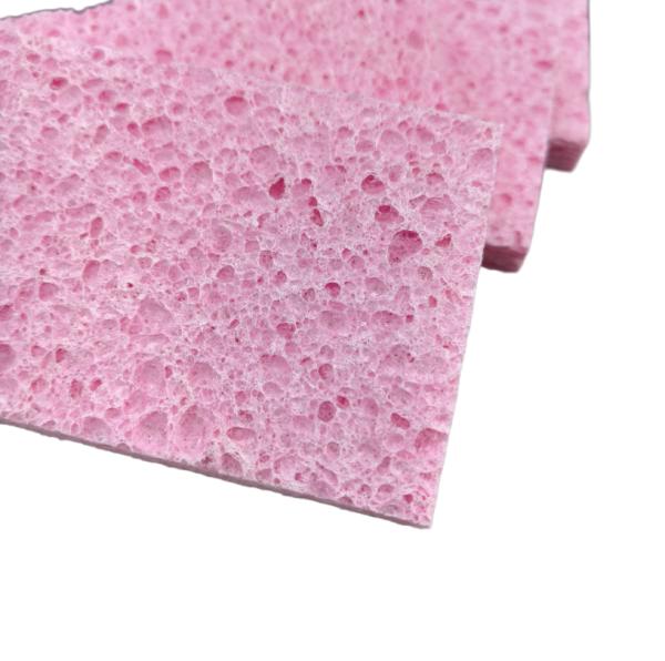 Compressed Wood Pulp Dish Sponge - Oil Absorbent Eco Kitchen Scrubber