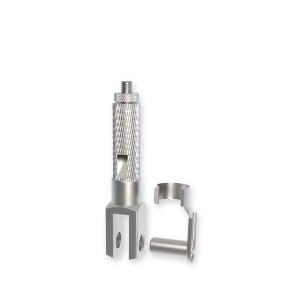 1.2-2.0 mm de diamètre Clips de câble en forme de U pour l'installation de pendentifs d'éclairage