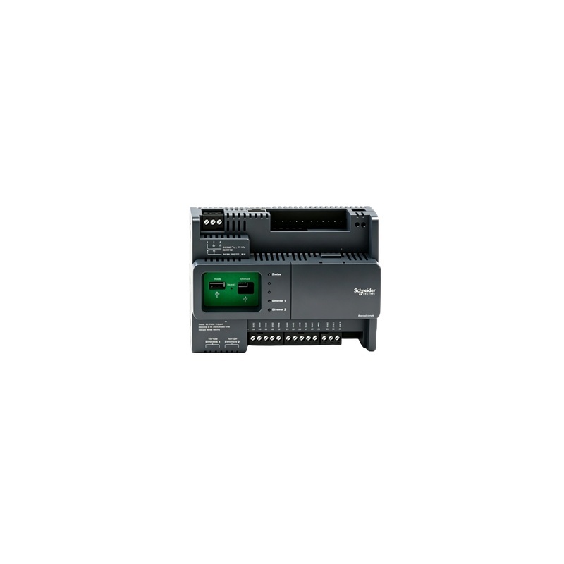 SXWCFIO16B10001 Schneider SpaceLogic 16-Point Central I/O Expansion Module Signal Acquisition for Automation Server Building