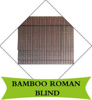 Waterproof Exterior Bamboo Roll Up Shades Natural Dyed Color Hotel Use
