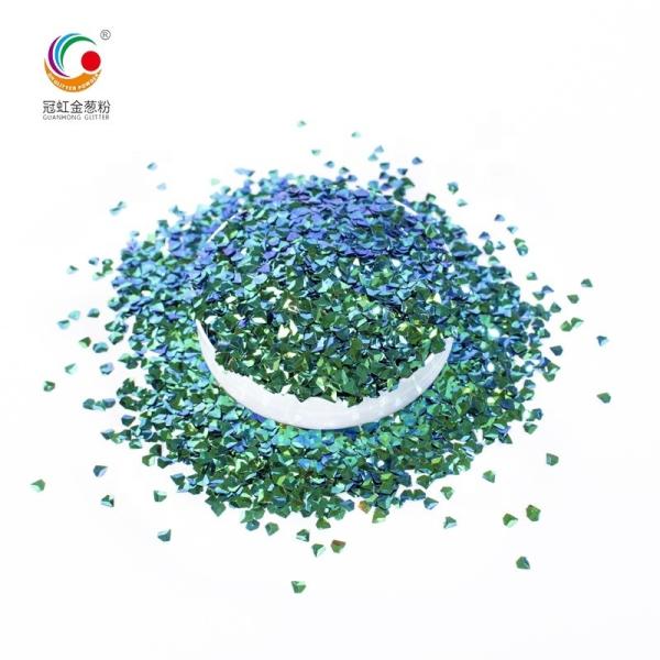 Indoor Christmas Sparkle Powder PET Eye Glitter Powder 3D Diamond Rainbow