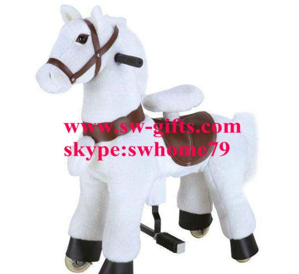 Human Power Plush Walking Animal Toy for Kids and Adults for event rental