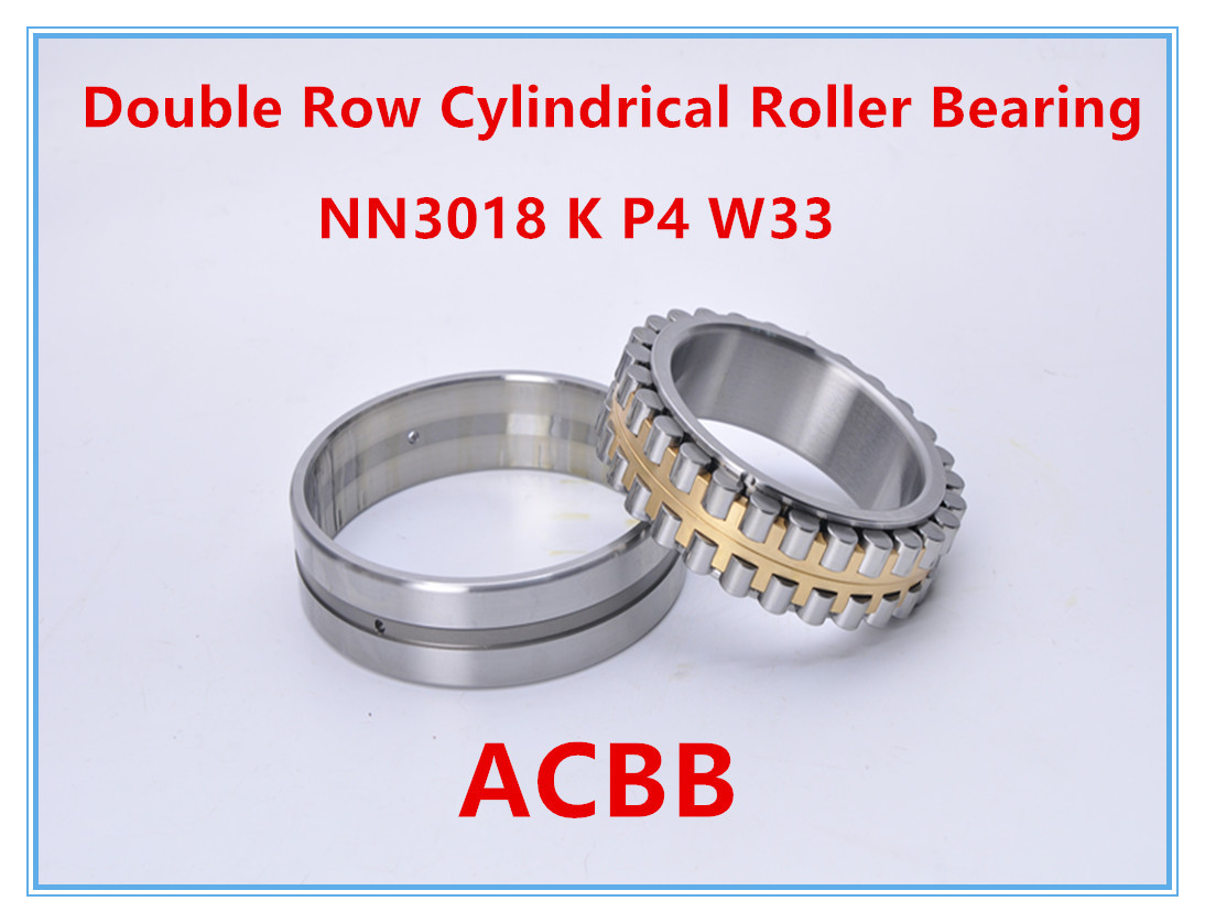 Подшипник ролика строки двойника NN3018 k P4 W33 цилиндрический