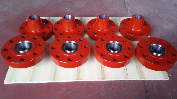 API 6A Type 6B Welded Neck Flanges Wellhead Crossover High Strength