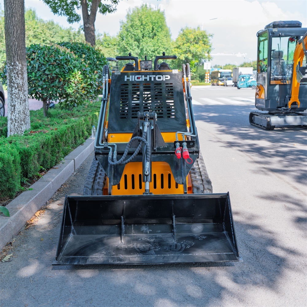 HT320T Compact Track Skid-Steer Loader with Zero-Turn Steering  for Tight Spaces