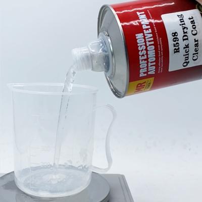 Super Drying Automobile Clear Coat Auto Paint Hardener Epoxy Resin OEM