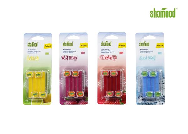 Modern Design Vent Stick Air Freshener / Auto Air Freshener Strawberry Marin Fragrance