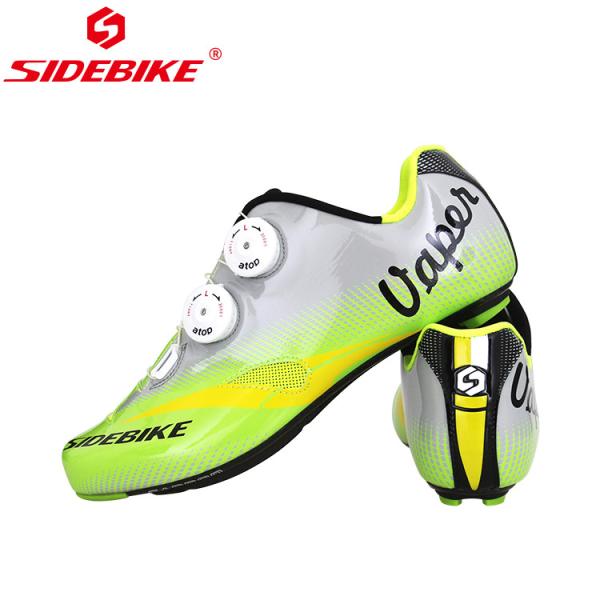 Men Carbon Fiber Cycling Shoes , Specialized Carbon Road Shoes Good Shock Absorption