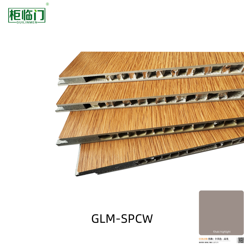 Green SPC Honeycomb Composited Wall Panels No Formaldehyde Material