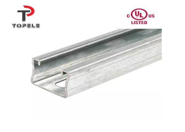 Galvanized Bline Unistrut Channel Metal For Support System 1.5mm