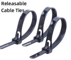 Reusable Heavy Duty Plastic Tie Straps Nylon 66 125-500mm Length
