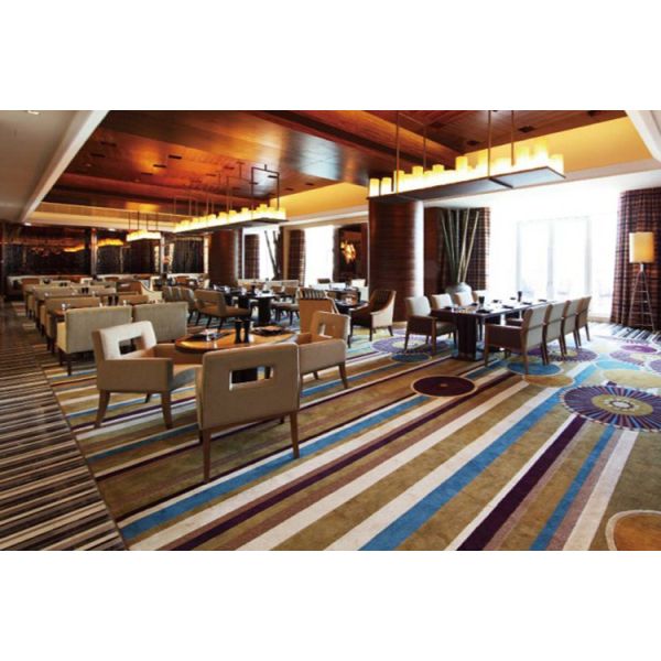 Alfombra contemporánea para el Guestroom del hotel, alfombra de Axminster