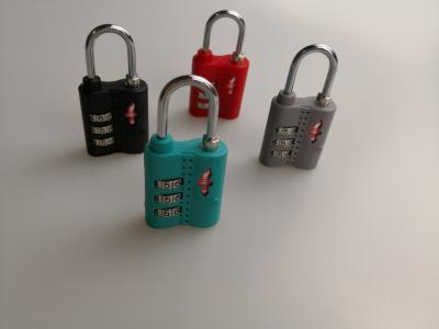 28.1g Red TSA Safe Skies , 3 Dial Travel Sentry Combination Lock For Door