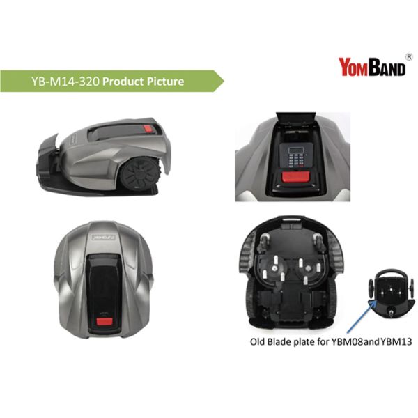 Газонокосилка высоты регулируемая, перезаряжает автоматическую косилку сада робота малошумную