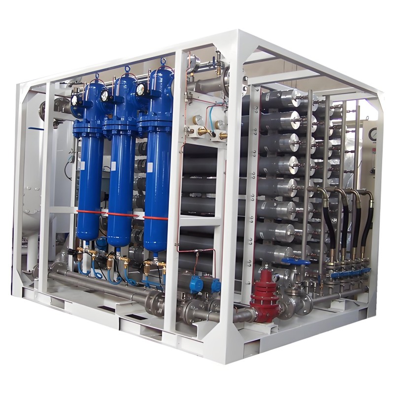 Multifunctional Membrane Nitrogen Generator Complete Set Salt Water Resistant 95~99% Purity
