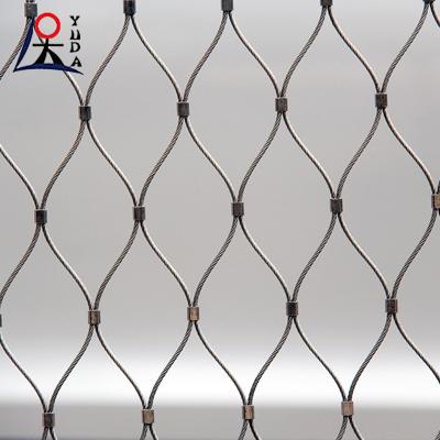 316 Stainless Steel Wire Rope Mesh Flexible Wire Mesh Netting