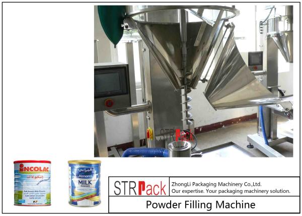 Précision principale simple de machine à emballer de lait en poudre haute pour Tin Can/bouteille