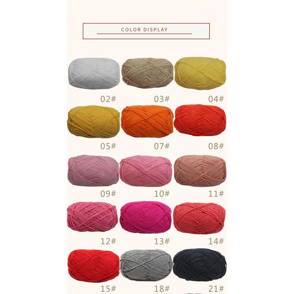 рука руки 4ply вяжет пряжи вязания крючком хлопка молока 60% хлопок 40% пряжи вязать