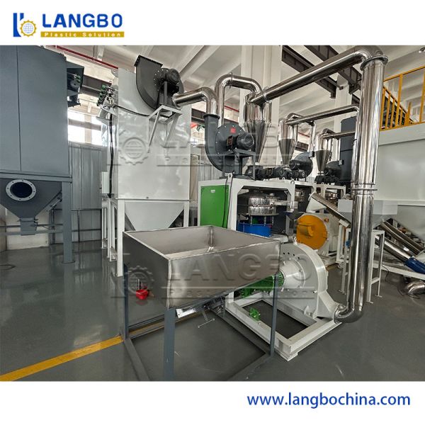 Plastic Pulverizer for PVC PE HDPE Plastic Milling Machine