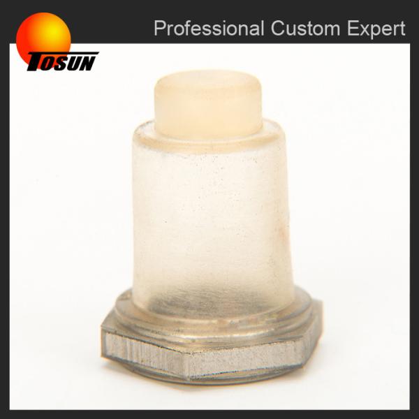 rubber coated metal parts with TS16949 ISO9001:2008 metal rubber molding parts