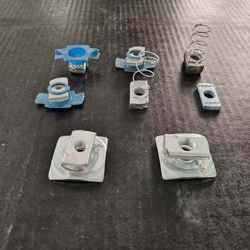 Strut Channel Accessories Spring Loaded Nut C Channel Lock Spring Nut Fitting