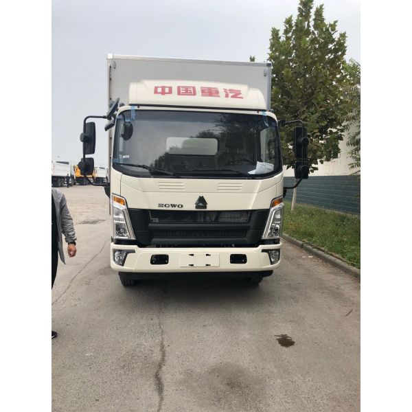 Реклама обязанности света SINOTRUK HOWO 4x2 перевозит электрический груз на грузовиках