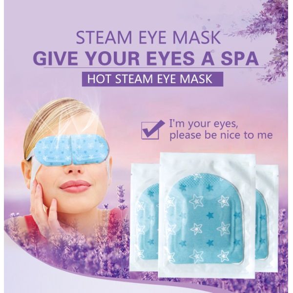 Disposable Hot Steam Warm Spa Patch Self-heating Eye Mask for Eye