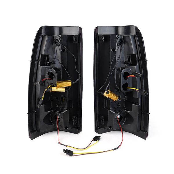 Demillon Advanced Car Led Red Tail Lights 1999-2006 for Chevrolet Silverado Modified Brake Lights Taillights