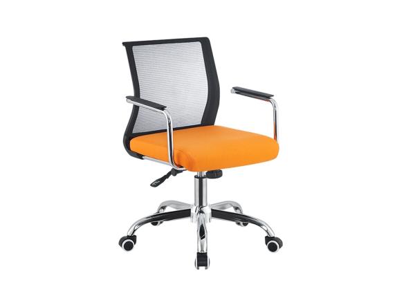 Breathable 41cm Fabric Office Chairs With Arms And Wheels