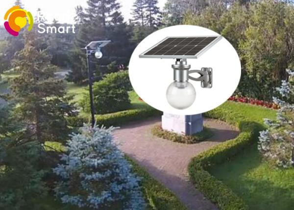 Waterproof IP65 Integrated Led Street Light With Solar Panel , 5 Year Warranty