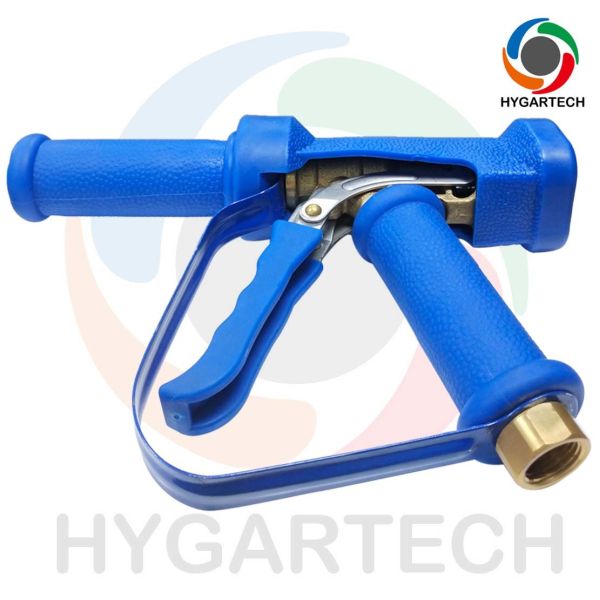 Промышленный медный голубой водяной пистолет Использование горячей воды с расширительной трубкой и защитной петлей