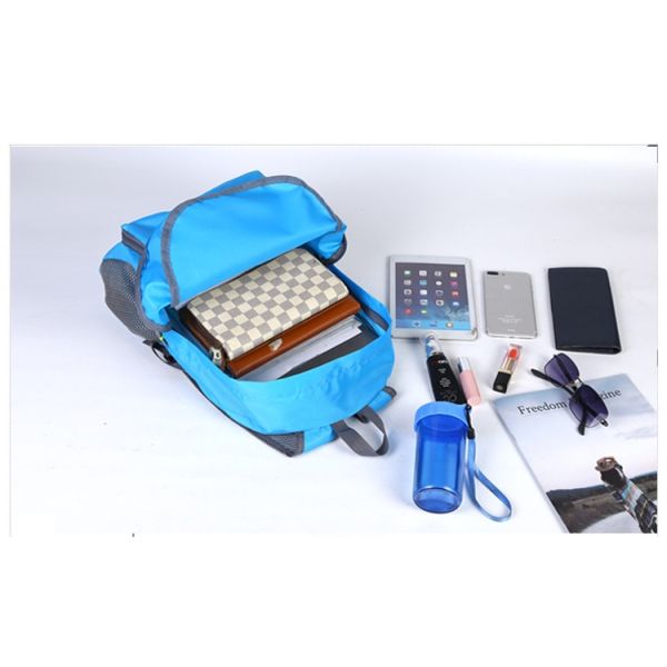 Stylish Model Backpack for Laptop Carrying System Oxford Cloth School Bag Custom Logo