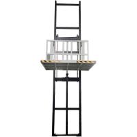 7 8 9 10m Ascenseur hydraulique de petite taille pour le transport de marchandises Ascenseur mural Plateforme de levage
