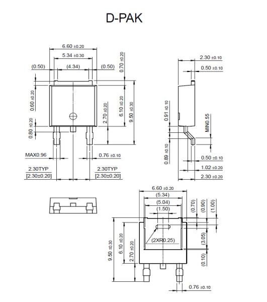 NPN PNP Transistors MJD45H11 Fairchild TO-252 New and Original in stock