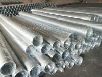 Filtro para pozos de acero con poco carbono galvanizado para la filtración del agua y del aceite