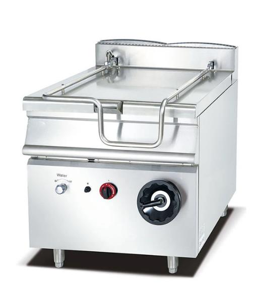 Stainless Steel 220V Tilting Braising Pan Standing Oven