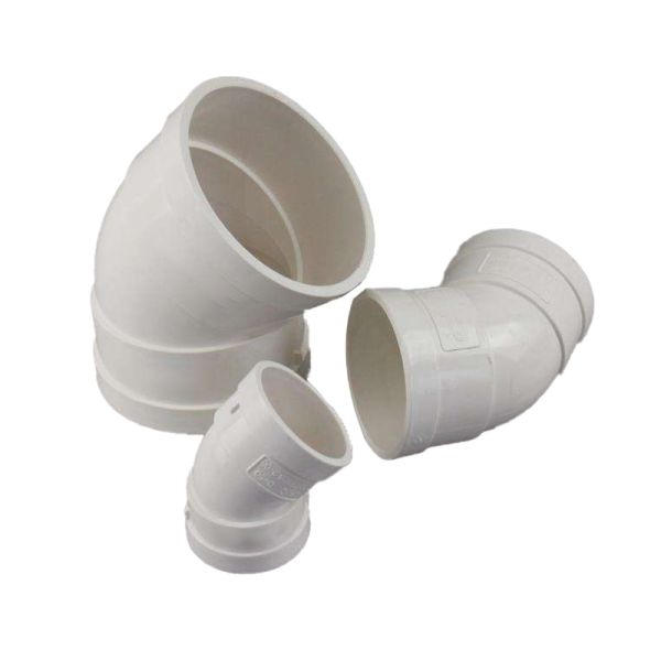 Штуцеры трубы дренажа PVC водоснабжения быстро соединяют трубку нечистот