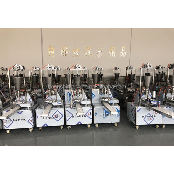 Industrial Automatic Round Stuffed Steamed Bun Making Machine Momo Filling Making Machine Steam Bun Maker Machine